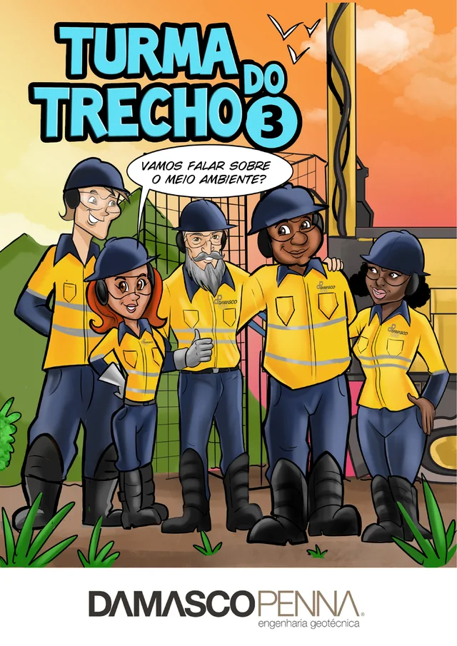 Portada de Turma do Trecho 3: ¿Hablamos del medio ambiente?