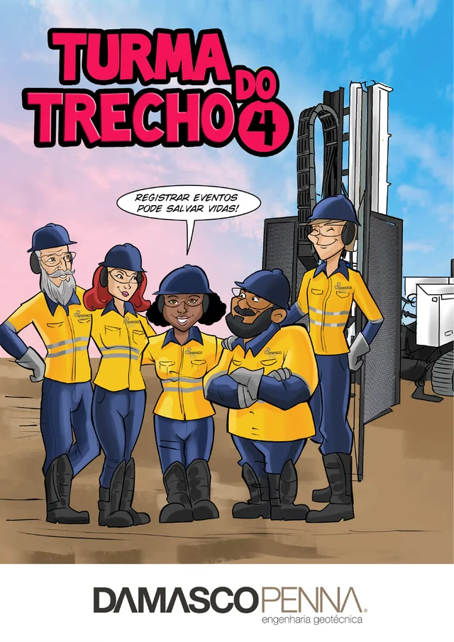 Portada de Turma do Trecho 4: Registrar eventos puede salvar vidas