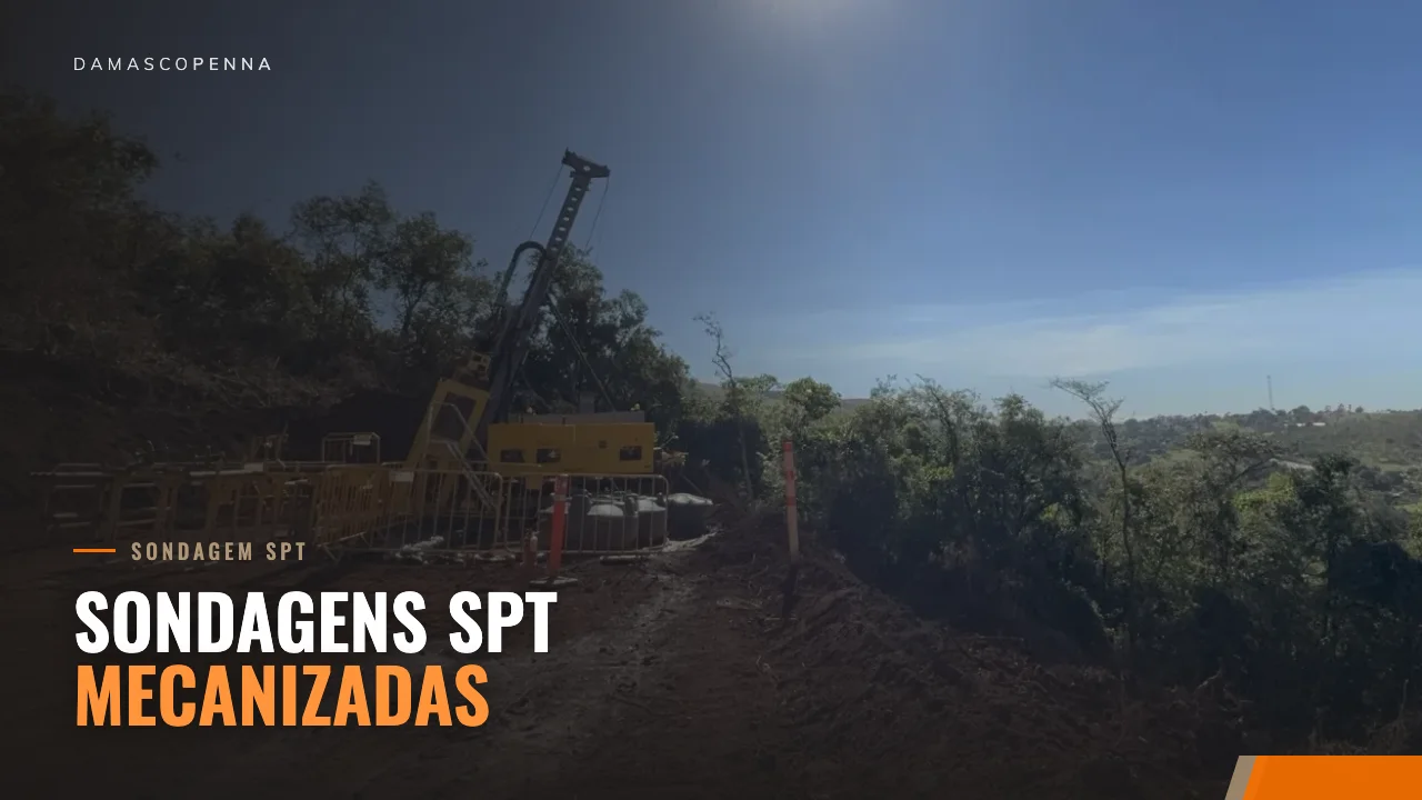 Sondeos SPT mecanizados · video de Damasco Penna