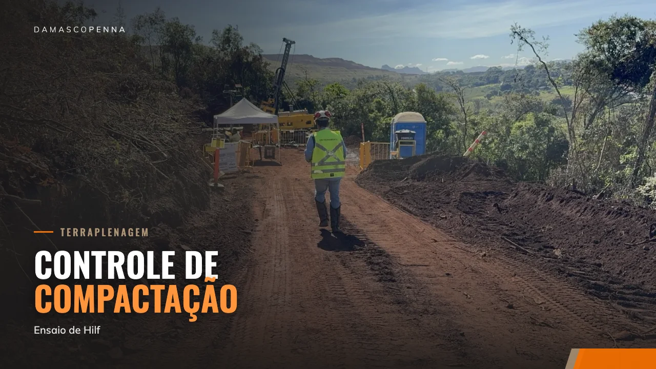 Control de compactación de movimiento de tierras · Ensayo Hilf · video de Damasco Penna